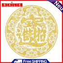 Shopping Mall Paper-cut Stickers Lucky Treasure Window Door Wallpaper Stickers
