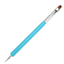 Pro Double-Ends Nail Art Pen Painting Dotting Brush Tools(Light Blue)