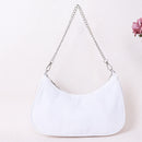 Retro Women Solid Color Small Shoulder Bags Ladies Butterfly Chain Hobos Handbag