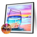 5D Diamond Painting Kit Cup View Full Round Drill DIY Mosaic Picture Home Dec