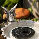 Solar Rotating Petal Fountain Pool Adjustable 3 Gear Floating Water Nozzle