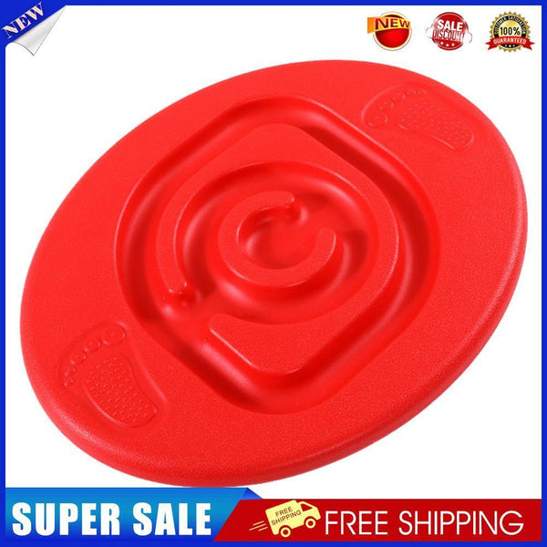 Kids Wobble Snail Balance Board with Non-Skid Surface Sport Toys (Red)