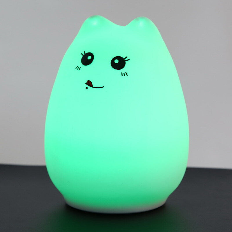 Colorful Animal Silicone Meng Pet Cute And Colorful Light Lamp Night Light-