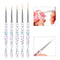 DIY Line Stripes Nail Drawing Pen Nail Liner Painting Pen Nail Art Brush