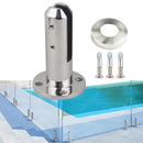 No punching Pool glass Clip Guardrail Bracket Railing Accessories Glass Clamp