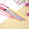 10 Pairs Plastic Change Head Circular Knitting Needle Ring Set DIY Woven Tools