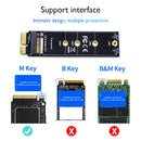 PCIE to M2 Adapter NVMe SSD PCI-E M Key Connector Supports 2230/2242/2260/2280