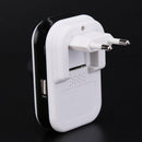 3.6V LCD EU Plug Recharging LIR2016/LIR2025/LIR2032 Button Battery Charger