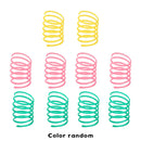 10pcs Plastic Cat Teaser Spring Pet Funny Interactive Flexible Coil Toys