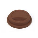 Wheel Shape Silicone Cup Lids Heat-resistant Dust-proof Bowl Cover (Coffee)