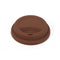 Wheel Shape Silicone Cup Lids Heat-resistant Dust-proof Bowl Cover (Coffee)