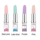 Ball-point Pen Glitter Gel Stationery Lipstick Shape Pen 0.5mm Signature Pens
