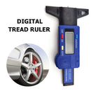Car Tire Depth Gauge Meter with Tire Pattern Pen Friction Disc Ruler