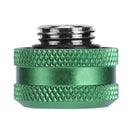 G1/4 Thread Rigid Tube 14mm Hard Tube Extender for PC Water Cooling(Green)