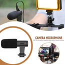 MIC-06 3.5mm Audio Studio Microphone Condenser Recording Microphone for DSLR Cam