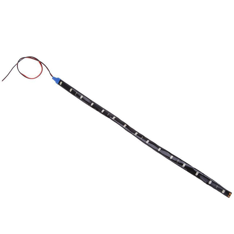 4pcs 30cm/11.8in 15LED Waterproof Flexible Car Truck Grill Light Strips (1)