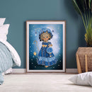 Diamond Painting Kit Girl Elf Sprite 5D Partial Special Rhinestone Picture