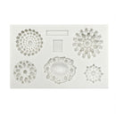 Drip Mold 5 Cavity European Gem Silicone Mold Chocolate Mould Turn Sugar