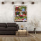 Painting By Numbers Kit DIY Flower Rack Hand Painted Canvas Oil Art Picture Gift