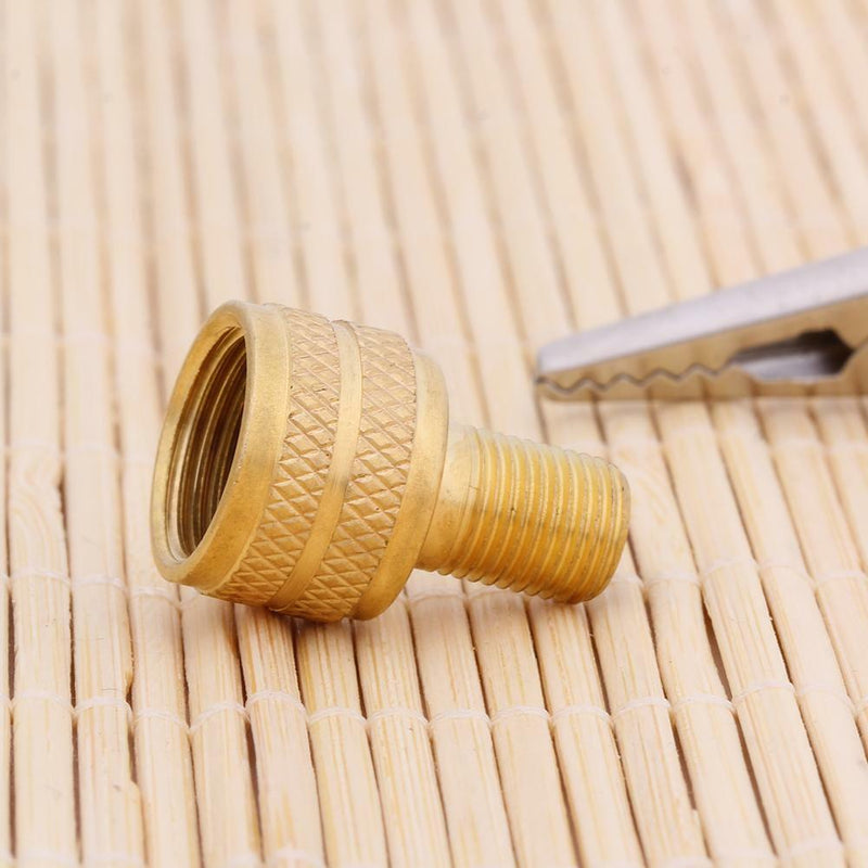 Tyre Valve Reducer Cap Adapter For Loader Earthmover Tractor EM Wheel Large Bore