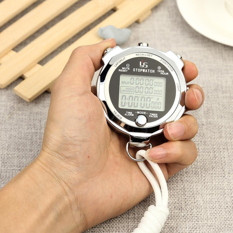 Ruie Multifunction Sports Stopwatch Handheld Digital Chronograph Timer Stopwatch