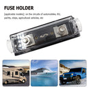 Bolt-on Fuse Holder Transparent Cover Auto Fuse Box High Temperature Resistance