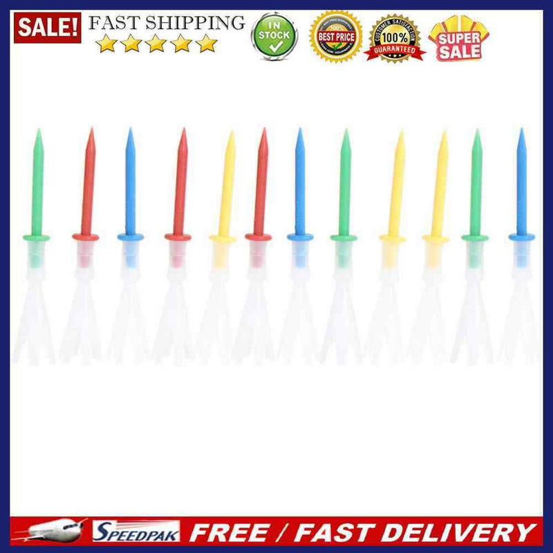 4 Yards Gonkux 12pcs Mixed Colors 2 3/4 inch Golf Tees Tee