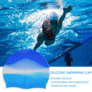 #A Silicone Swimming Caps for Adults Women Men Summer Pool Bathing Hair Ear Hat