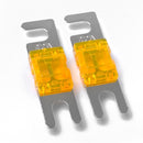 5pcs Nickel Plated Car Audio 32V AFS Mini ANL Fuses Auto Stud Fuses (40A) Newly