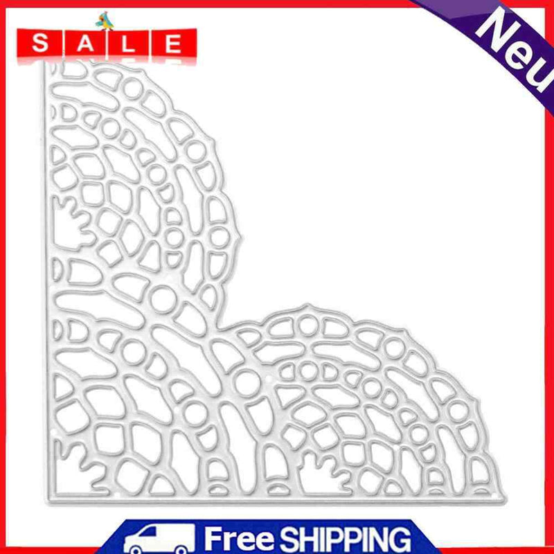Micolot Metal Frame Punching Stencils Stencils Embossing Stencil for DIY Scra