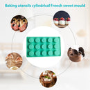 15 Cell Round Silicone Cake Mold Chocolate Pastry Baking Cupcake Decoration Tool
