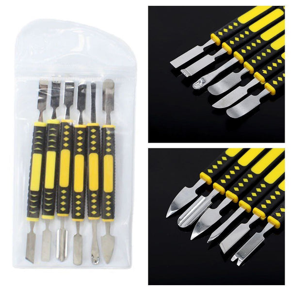 Electronic Repair Tool Mobile Phone Metal Crowbar Spudger Dual-Head