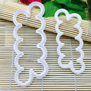 3X Fondant Cake Cookie Decorating  Cutter Rose Flower Mold Cake Tool Newly