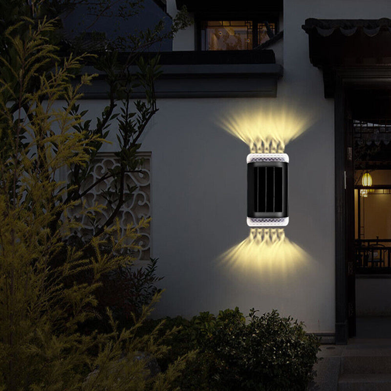 #A LED Outdoor Wall Light Waterproof Up and Down Luminous Lighting Garden Decor