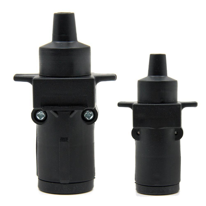 7 Pin 12V Male Adapter Electric Converter Truck Trailer Male Standard Ru