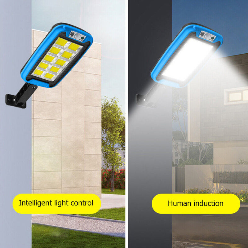 240COB Solar Lights PIR Motion Sensor Wall Street Lamp Sunlight (TY07707) Newly