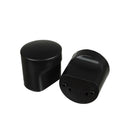 Public Toilet Black Bathroom Round Shape Plastic Knob Handle Partition Handle