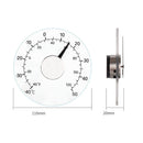Transparent Outdoor Window Self-adhesive Thermometer Waterproof Thermometer