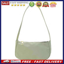 Casual Nylon Top-handle Pouch Female Soid Color Handbag Underarm Tote Bag Clutch