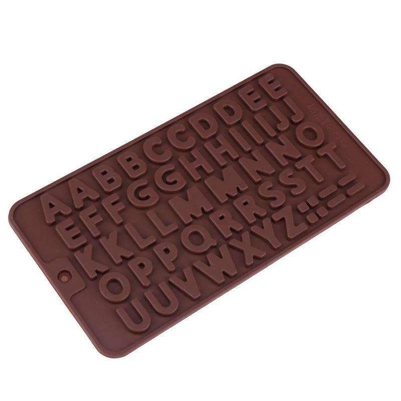 26 Alphabet Silicone Chocolate Mold DIY Fondant Cake Decor Jelly Mould Newly
