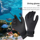 3mm Neoprene Scuba Snorkeling Gloves Non Slip Diving Winter Swim Glove (L) Newly