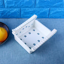 Drawer Refrigerator Storage Box Rack Holder Slide Fridge Organizer(White)