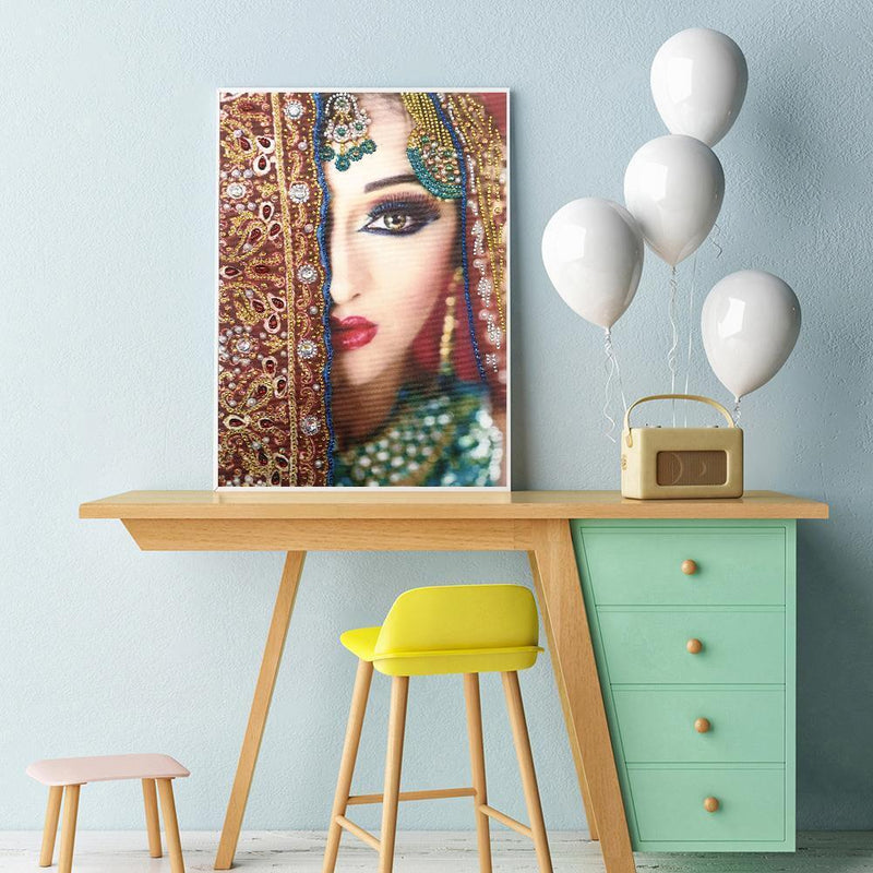 5D DIY Special Shaped Diamond Painting Beauty Embroidery Mosaic Craft Kits