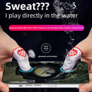 1 Pair Touch Screen Finger Gloves Fingertips Cover Washable for Mobile Gaming
