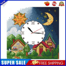 14CT Stamp Cross Stitch Canvas Day and Night Needlework Embroidery (G356)
