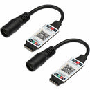 Female Plug to 4Pin Connector LED Light Strip Adapter RGB Controller Bluetooth