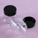 10pcs Glitter Sequins Nail Art Storage Pot Rhinestones Beads Holder Bottle