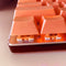 104pcs Universal Mechanical Keyboard Keycaps PC Bakclit Key Cap Set (Red)