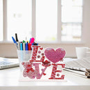 Handmade DIY Diamond Painting 5D Valentine Day Acrylic Decoration (CB017) Newly