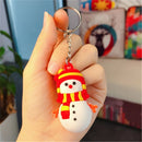 Snowman Xmas Gifts Christmas Tree KeyRing Car Key Holder Christmas Keychain